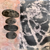 Cairn #4 Encaustic Monotype, Kozo & Encaustic Painting            10”x10”